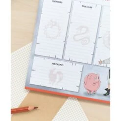 Bloc Planificador Semanal Los Siete Pecados Capitales A4 -Eric Ventas bloc planificador semanal los siete pecados capitales a4 2