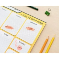 Bloc Planificador Semanal My Hero Academia A4 12 Bloc Planificador Semanal My Hero Academia A4 -Eric Ventas bloc planificador semanal my hero academia a4 3