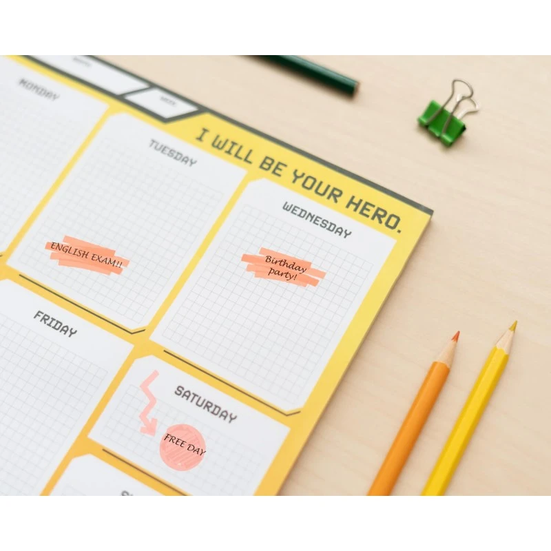 Bloc Planificador Semanal My Hero Academia A4 6 Bloc Planificador Semanal My Hero Academia A4 - Imagen 4