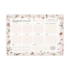 Bloc Planificador Semanal Raquel Beck A4