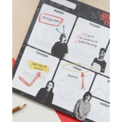 Bloc Planificador Semanal Stranger Things Friends A4 -Eric Ventas bloc planificador semanal stranger things friends a4 2