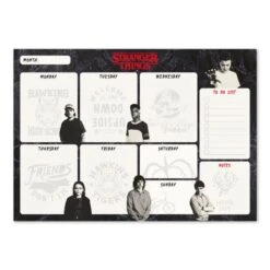 Bloc Planificador Semanal Stranger Things Friends A4