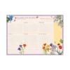 Bloc Planificador Semanal Wild Flowers A4