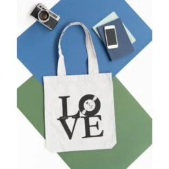 Tote Bag Love Music -Eric Ventas bolso de tela love music 6