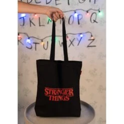 Tote Bag Stranger Things Negro -Eric Ventas bolso de tela stranger things negro 2