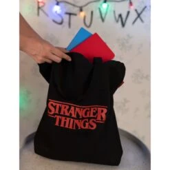 Tote Bag Stranger Things Negro -Eric Ventas bolso de tela stranger things negro 4
