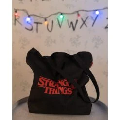 Tote Bag Stranger Things Negro -Eric Ventas bolso de tela stranger things negro 5