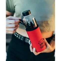 Botella Cristal Stranger Things -Eric Ventas botella cristal stranger things 4