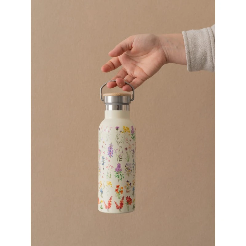 Botella Metalica Botanical Wild Flowers 7 Botella Metalica Botanical Wild Flowers - Imagen 5