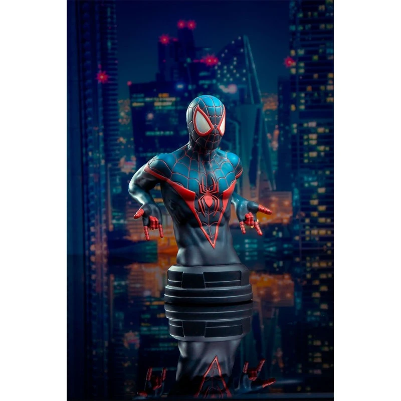 Busto Spider-Man Miles Morales Marvel 4 Busto Spider-Man Miles Morales Marvel - Imagen 2