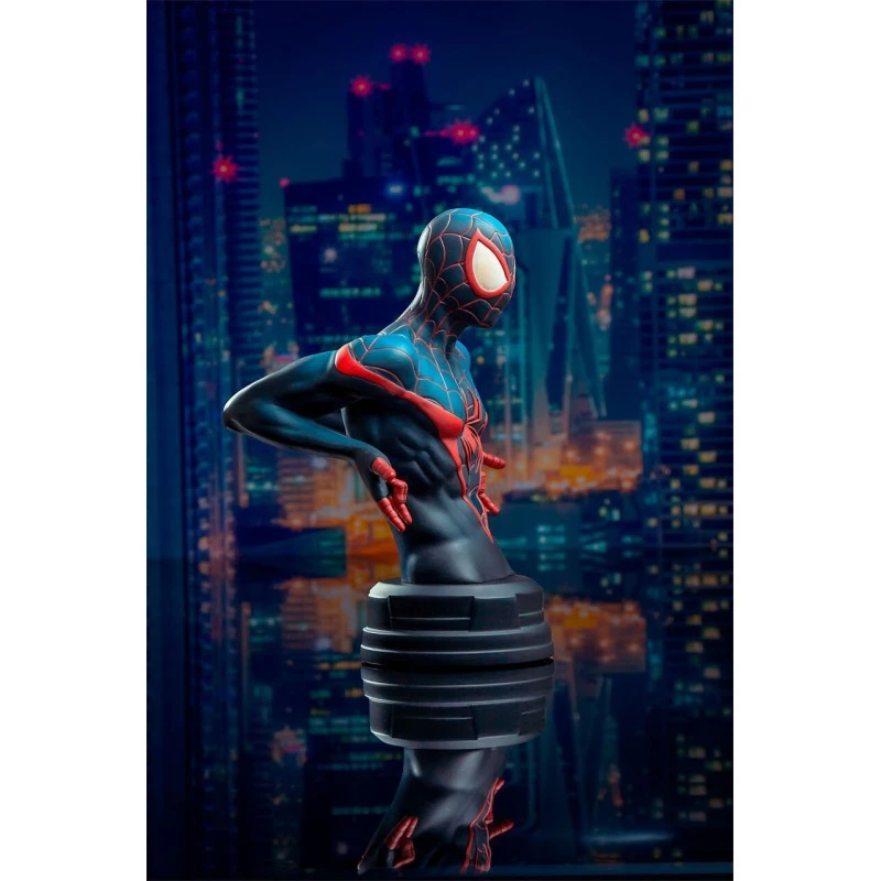 Busto Spider-Man Miles Morales Marvel 5 Busto Spider-Man Miles Morales Marvel - Imagen 3