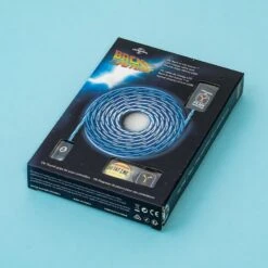 Cable USB PS4 & Xbox One Regreso Al Futuro Con LED & Grips -Eric Ventas cable usb led y grips regreso al futuro 3