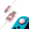 Cable USB Tipo C Nintendo Switch Unicornio Con LED & Grips 2 Cable USB Tipo C Nintendo Switch Unicornio Con LED & Grips -Eric Ventas cable usb tipo c led y grips nintendo switch unicornio