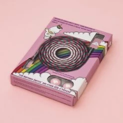 Cable USB Tipo C Nintendo Switch Unicornio Con LED & Grips -Eric Ventas cable usb tipo c led y grips nintendo switch unicornio 4