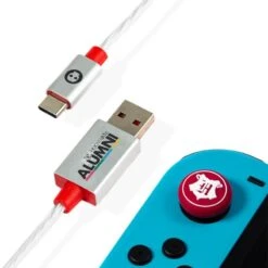 Cable USB Tipo C Nintendo Switch Harry Potter Con LED & Grips