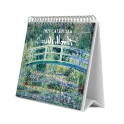 Calendario De Escritorio 2025 Claude Monet