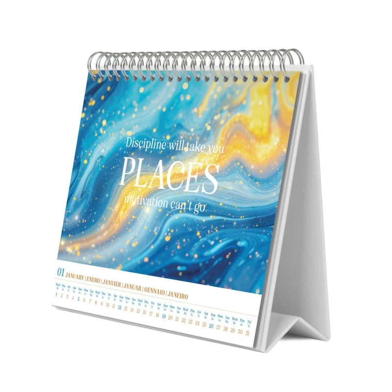 Calendario De Escritorio 2025 Glitter 4 Calendario De Escritorio 2025 Glitter - Imagen 2