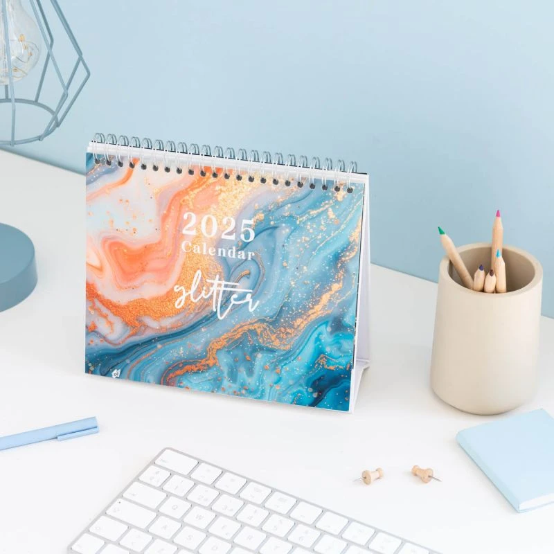 Calendario De Escritorio 2025 Glitter 7 Calendario De Escritorio 2025 Glitter - Imagen 5