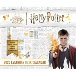 Calendario De Escritorio 2025 Harry Potter Dia Pagina