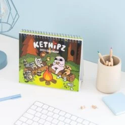 Calendario De Escritorio 2025 Ketnipz -Eric Ventas calendario de escritorio 2025 ketnipz 4