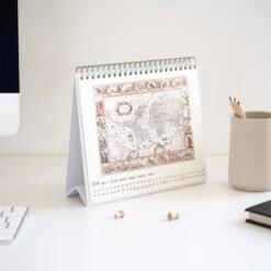 Calendario De Escritorio 2025 Mapas Antiguos -Eric Ventas calendario de escritorio 2025 mapas antiguos 2