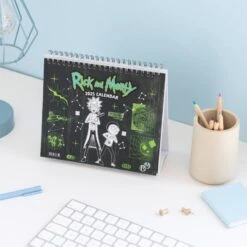 Calendario De Escritorio 2025 Rick Y Morty -Eric Ventas calendario de escritorio 2025 rick y morty 4