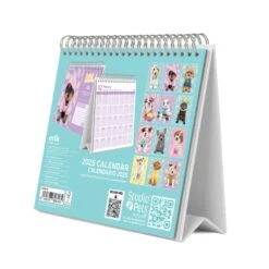 Calendario De Escritorio 2025 Studio Pets Dogs -Eric Ventas calendario de escritorio 2025 studio pets dogs 3