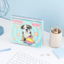 Calendario De Escritorio 2025 Studio Pets Dogs -Eric Ventas calendario de escritorio 2025 studio pets dogs 4