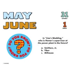 Calendario De Escritorio 2025 The Simpson Dia Pagina -Eric Ventas calendario de escritorio 2025 the simpson dia pagina 2