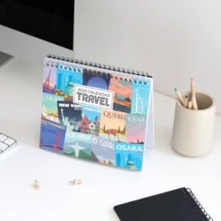 Calendario De Escritorio 2025 Travel -Eric Ventas calendario de escritorio 2025 travel 4