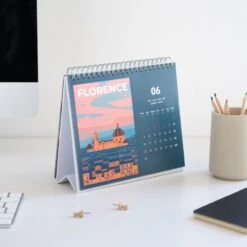 Calendario De Escritorio 2025 Travel -Eric Ventas calendario de escritorio 2025 travel 5