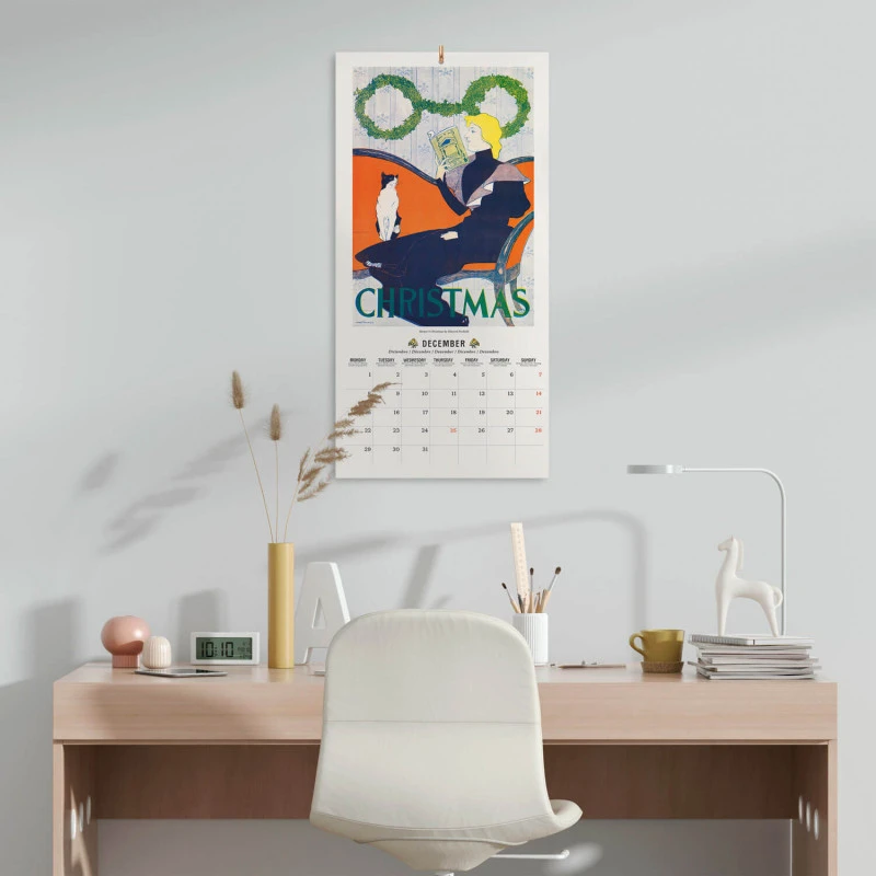 Calendario De Pared 2025 Art Nouveau 6 Calendario De Pared 2025 Art Nouveau - Imagen 4