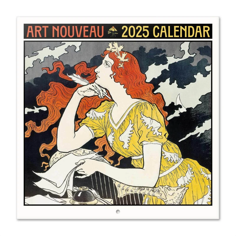 Calendario De Pared 2025 Art Nouveau 3 Calendario De Pared 2025 Art Nouveau