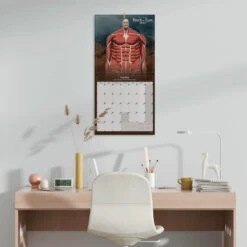 Calendario De Pared 2025 Attack On Titan -Eric Ventas calendario de pared 2025 attack on titan 3