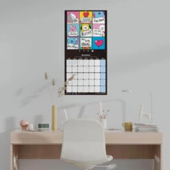 Calendario De Pared 2025 BT21 -Eric Ventas calendario de pared 2025 bt21 3