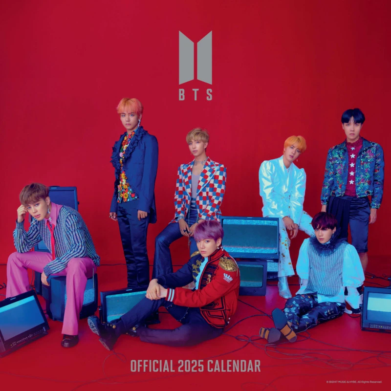 Calendario De Pared 2025 BTS 3 Calendario De Pared 2025 BTS