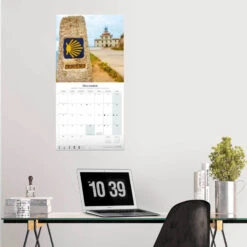 Calendario De Pared 2025 Camino De Santiago -Eric Ventas calendario de pared 2025 camino de santiago 3