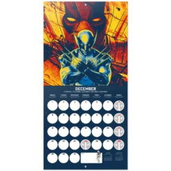 Calendario De Pared 2025 Deadpool Marvel -Eric Ventas calendario de pared 2025 deadpool marvel 2