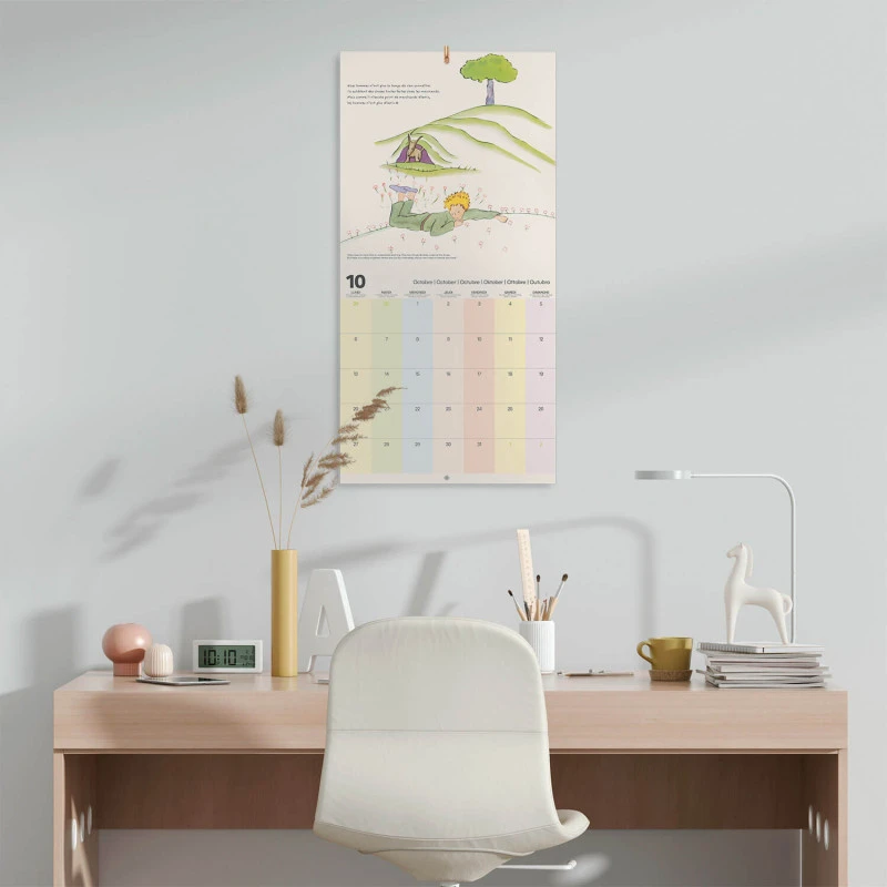 Calendario De Pared 2025 El Principito 6 Calendario De Pared 2025 El Principito - Imagen 4