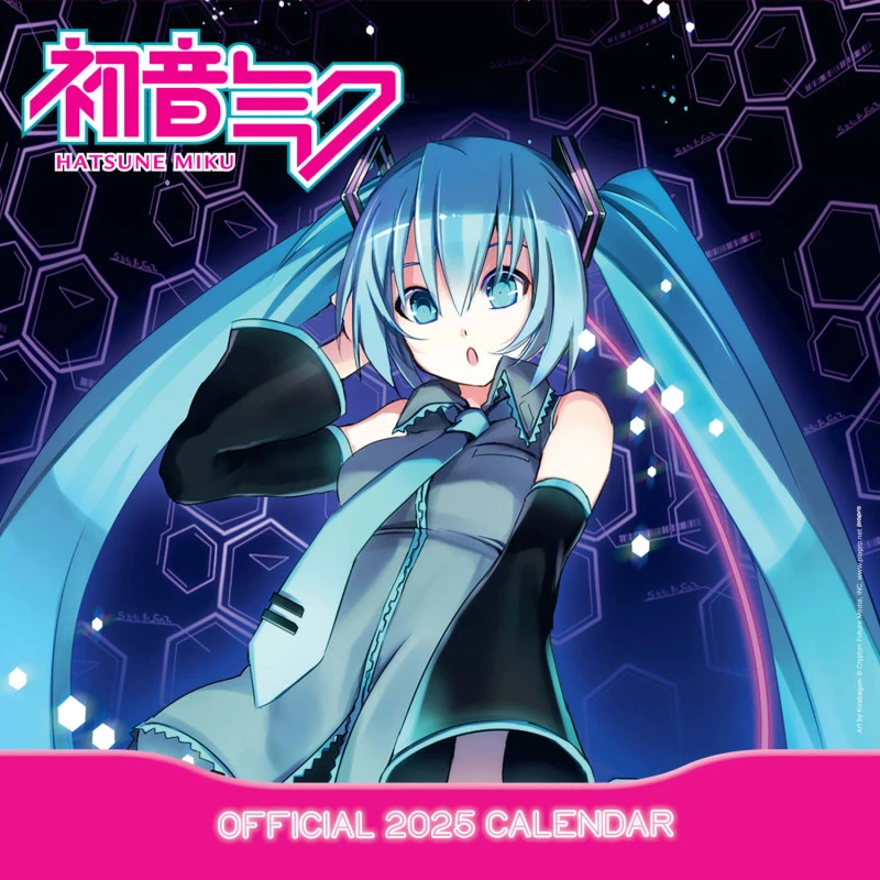 Calendario De Pared 2025 Hatsune Miku 3 Calendario De Pared 2025 Hatsune Miku