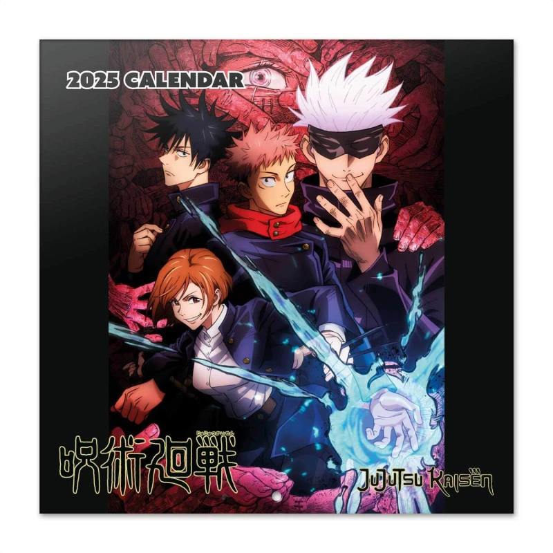 Calendario De Pared 2025 Jujutsu Kaisen 3 Calendario De Pared 2025 Jujutsu Kaisen