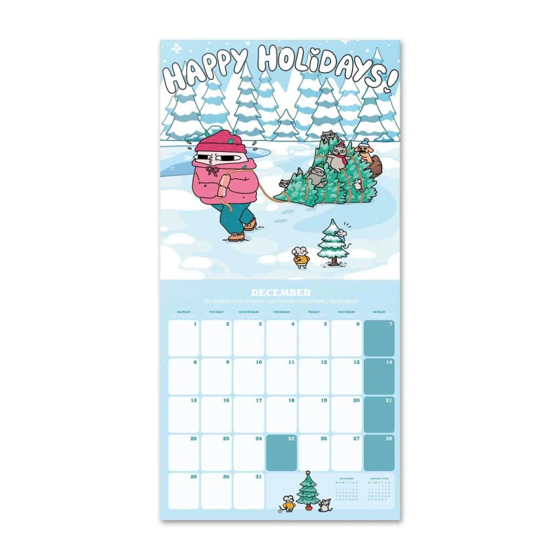 Calendario De Pared 2025 Ketnipz 5 Calendario De Pared 2025 Ketnipz - Imagen 3