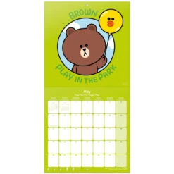 Calendario De Pared 2025 Line Friends -Eric Ventas calendario de pared 2025 line friends 2