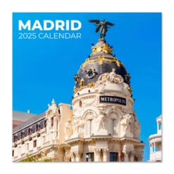 Calendario De Pared 2025 Madrid