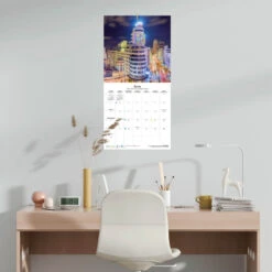 Calendario De Pared 2025 Madrid -Eric Ventas calendario de pared 2025 madrid 3