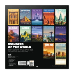 Calendario De Pared 2025 Maravillas Del Mundo -Eric Ventas calendario de pared 2025 maravillas del mundo 1