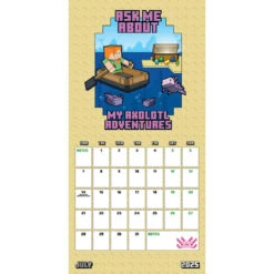 Calendario De Pared 2025 Minecraft 9 Calendario De Pared 2025 Minecraft -Eric Ventas calendario de pared 2025 minecraft 3