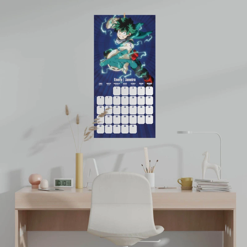 Calendario De Pared 2025 My Hero Academia 6 Calendario De Pared 2025 My Hero Academia - Imagen 4
