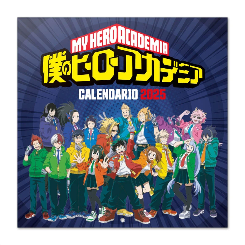 Calendario De Pared 2025 My Hero Academia 3 Calendario De Pared 2025 My Hero Academia