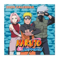 Calendario De Pared 2025 Naruto Shippuden